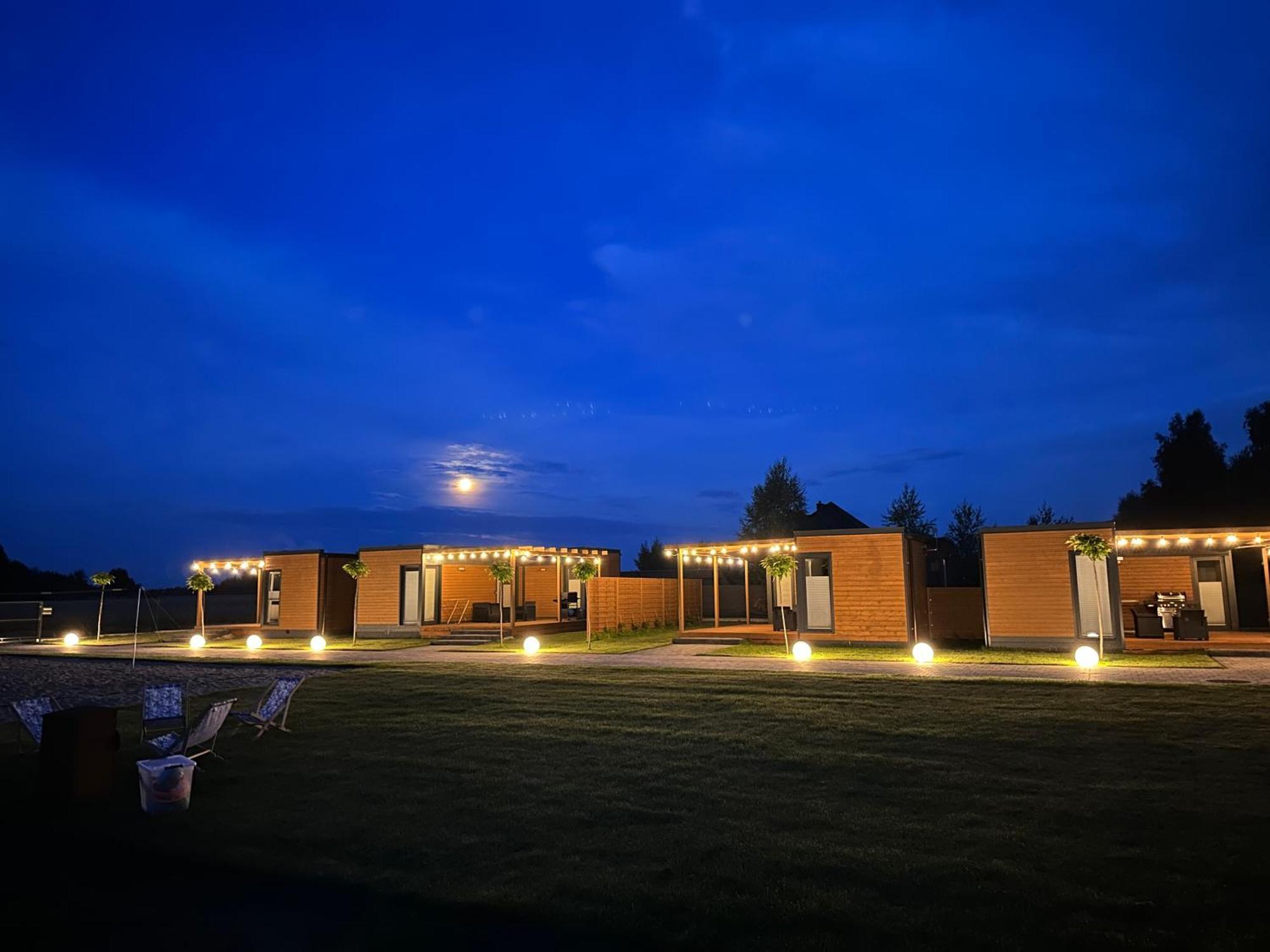 Sun House Villa Wrecza Bagian luar foto
