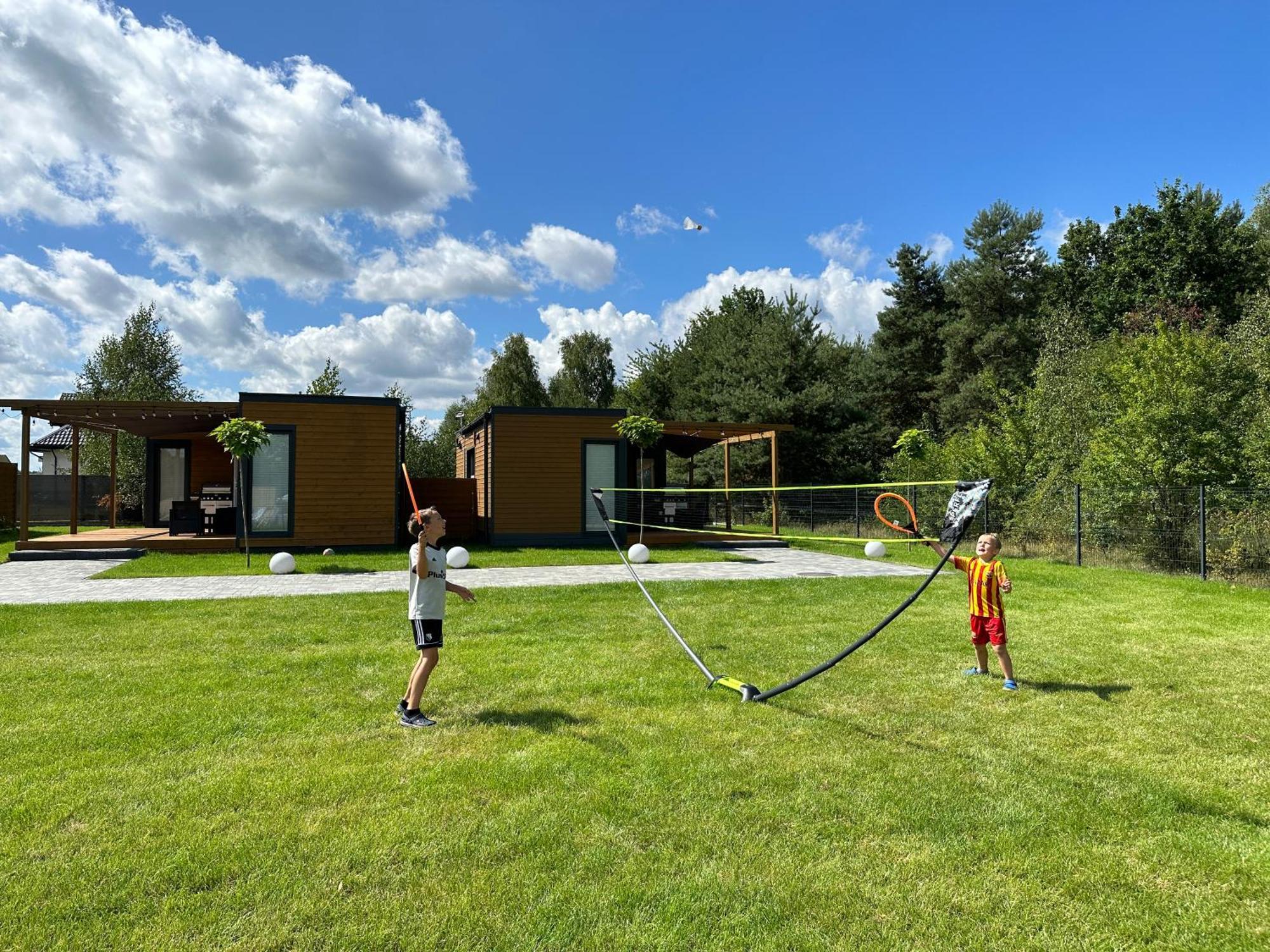 Sun House Villa Wrecza Bagian luar foto