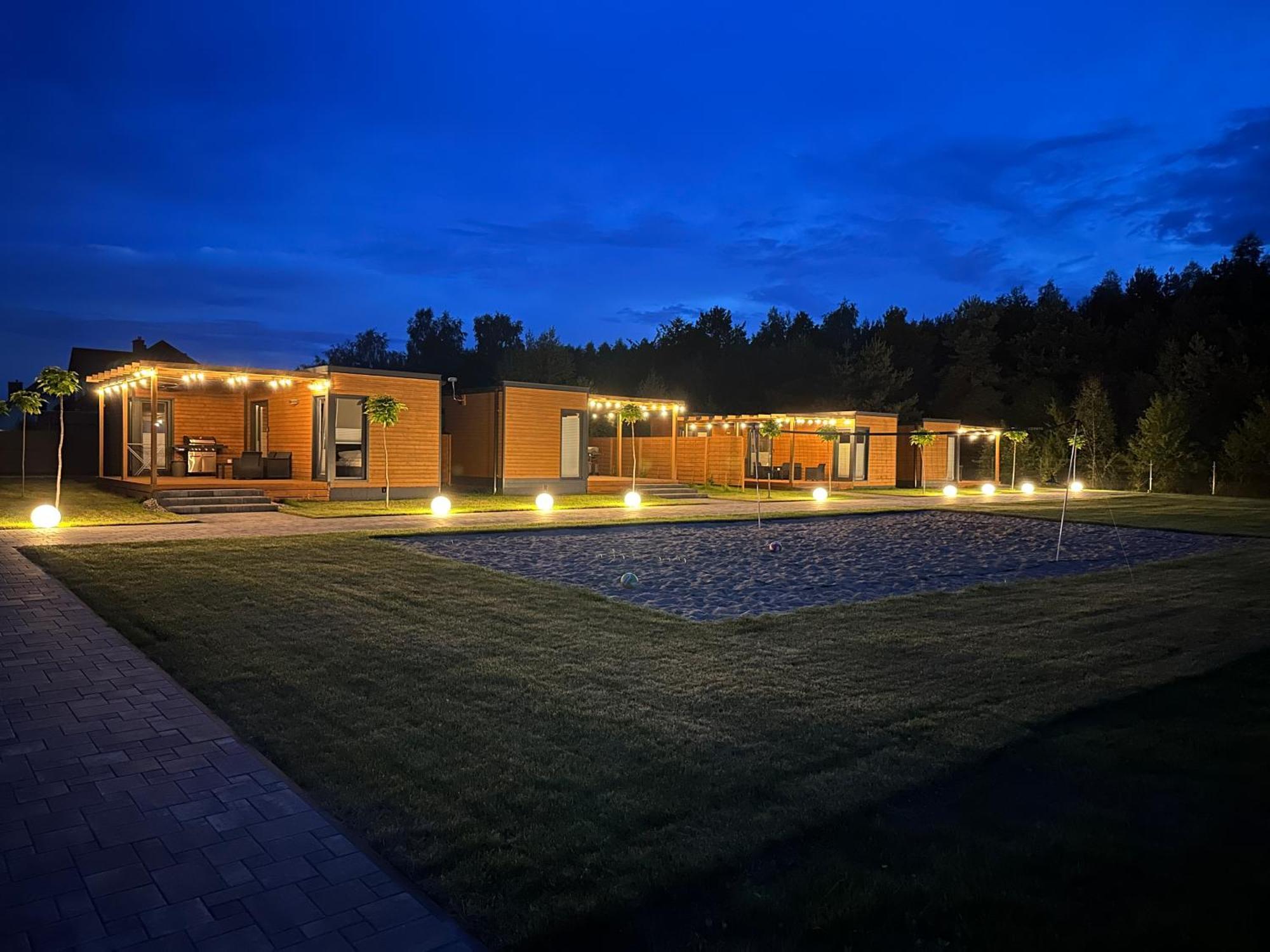 Sun House Villa Wrecza Bagian luar foto