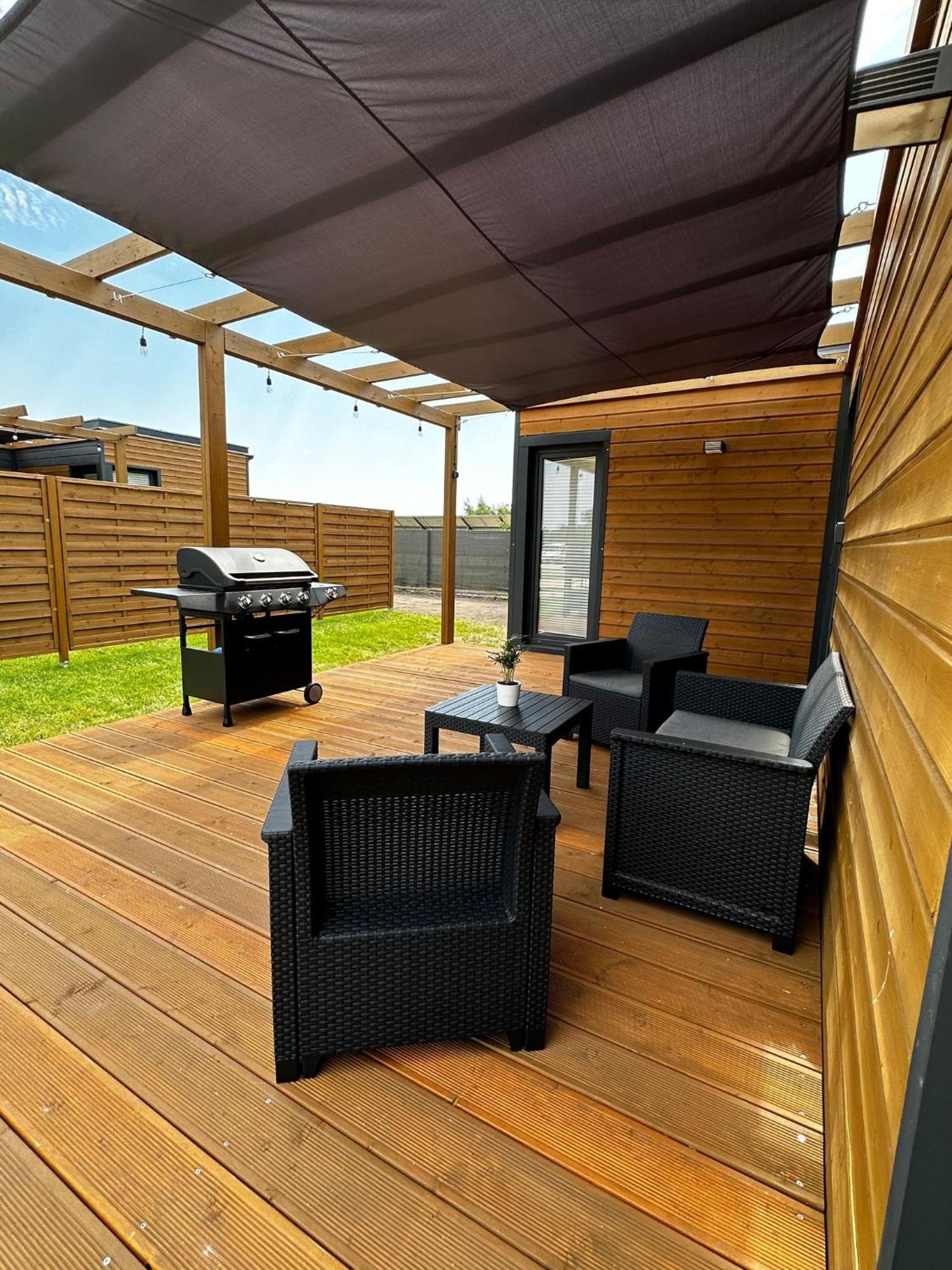 Sun House Villa Wrecza Bagian luar foto