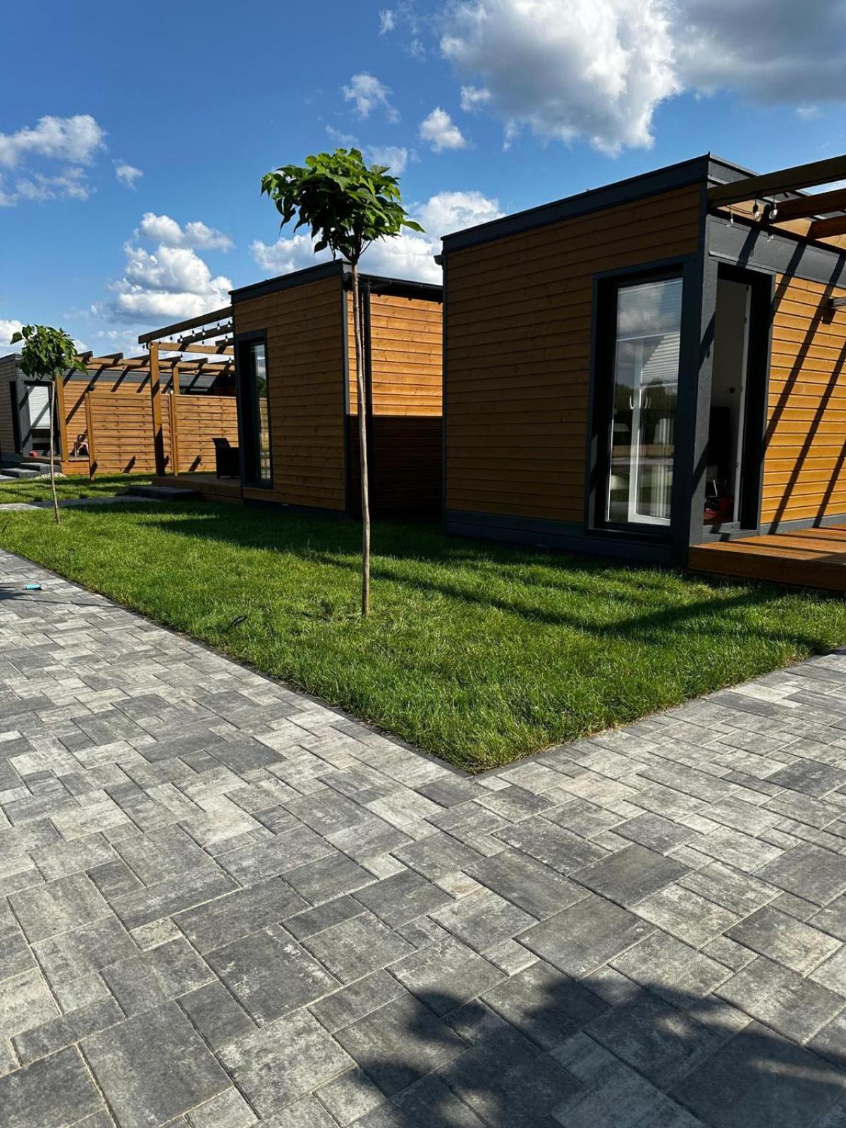 Sun House Villa Wrecza Bagian luar foto